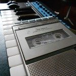 Novation BassStation + Tape Recorder Novation BassStation + Tape Recorder