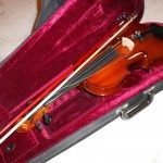 Broken violin