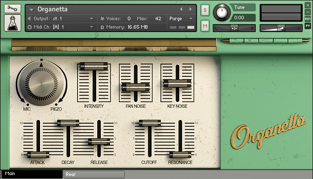 Hohner Organetta for Kontakt