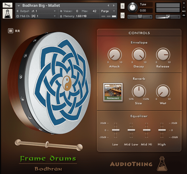 Frame Drums Library for Kontakt