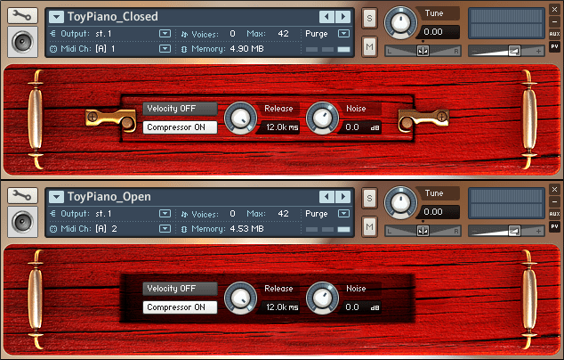 Toy Piano library for Kontakt