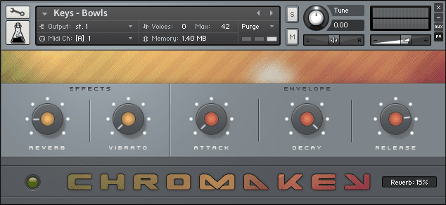 ChromaKey, Chromaphone patches for Kontakt