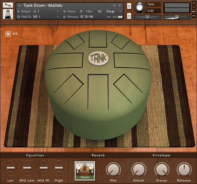 Tank Drum, Hapi and Steel Tongue Drum for Kontakt