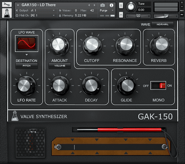 AudioThing GAK150, Analog Synth Tube Filter