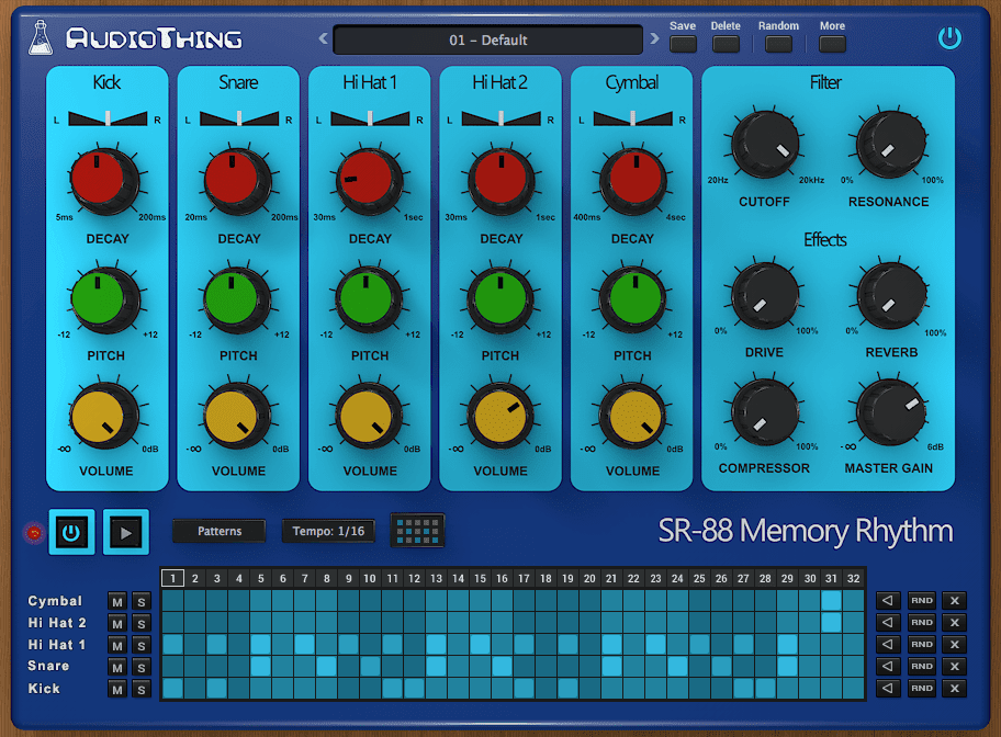 free vst plugins drum machine