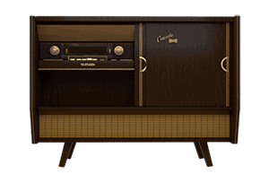Vintage Telefunken Radio Impulse Response