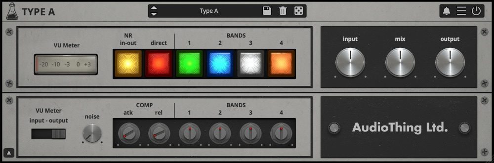 Type A - Dolby Trick Plugin - Vintage Enhancer - GUI