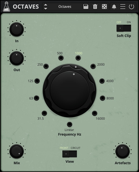 Octaves, Hainbach's Passive Bandpass Filter Plugin (VST, AU, AAX, iOS)
